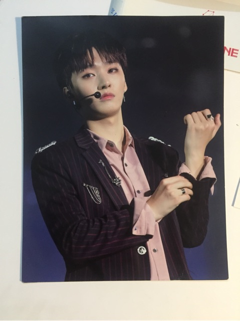 Combo tranh ảnh Card Album Wanna One Yoon Jisung toàn bộ là official