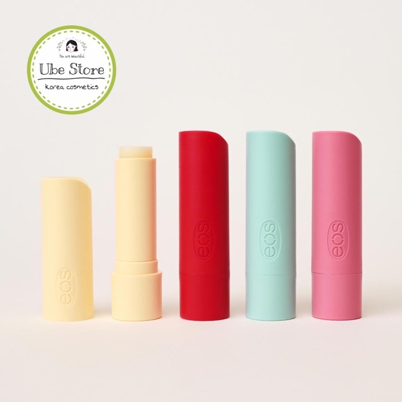 SON DƯỠNG HỮU CƠ EOS USDA Organic 100% NATURAL SHEA LIP BALM