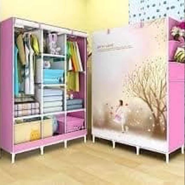 ❌❌❌Tủ quần áo 3 buồng 3d có sẵn❌❌Được làm từ chất liệu vải cao cấp bền theo thời gian.th– Các khung thanh thép chắc c