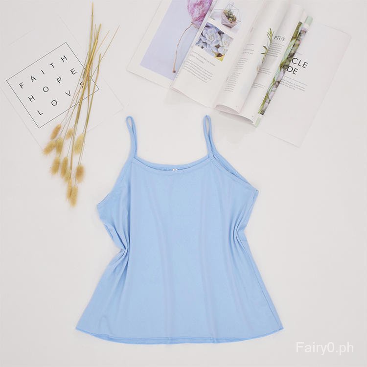 Plus Bộ Đồ Ngủ Hai Dây Màu Trơn Thoáng Khí size Lớn M / XL / XXL