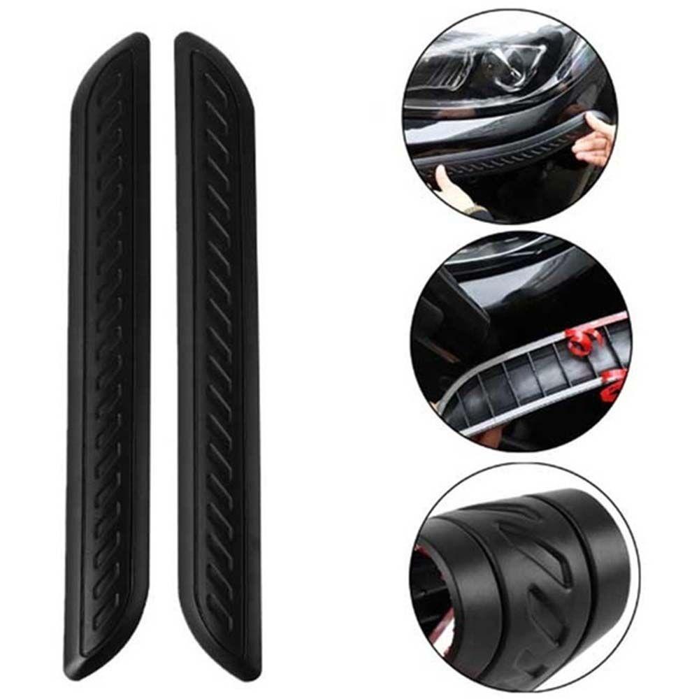 Set 2 Miếng Dán Góc Cản Trước / Sau Bảo Vệ Xe Hơi Chống Trầy Xước Tiện Dụng Ốp