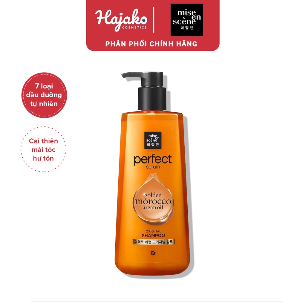 Dầu Gội Serum Giàu Dưỡng Chất Mise En Scene Perfect Serum Original Shampoo 680ml
