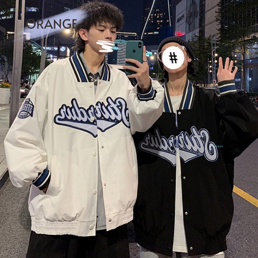 Áo Khoác Bomber Jacket Unisex, Áo Bomber chất dù 2 lớp form rộng Sturdur