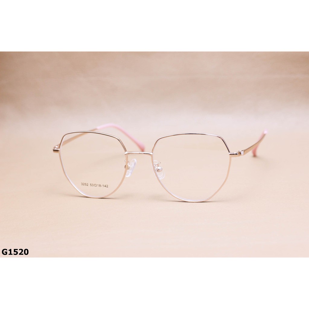 Gọng Kính Cận Hợp Kim Shady Unisex G1520 (Nhiều Màu)