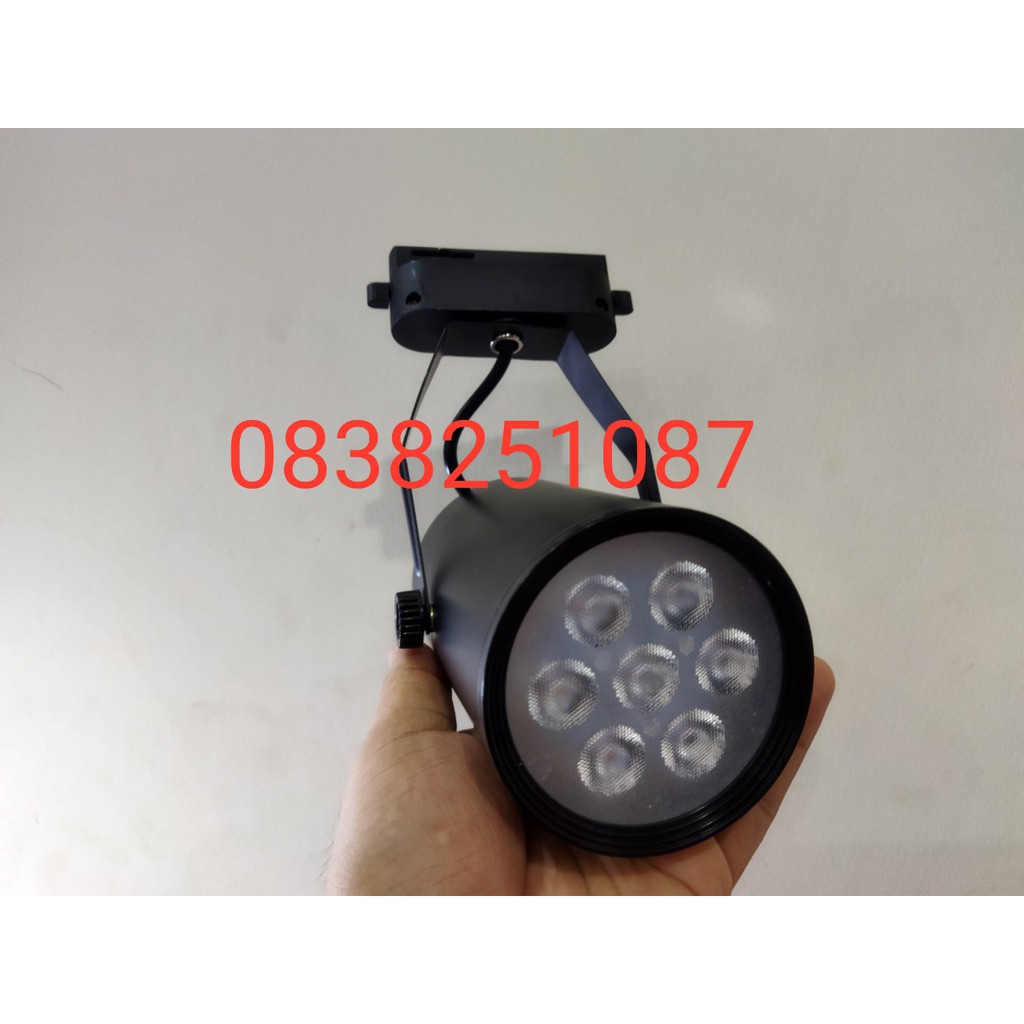 ĐÈN LED RỌI THANH RAY CAO CẤP 7W Vỏ Đen