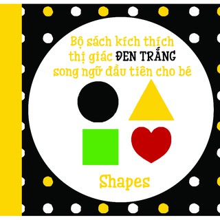 Sách vải: Hình khối - kích thích thị giác cho bé