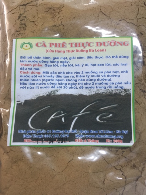 Cafe thực dưỡng
