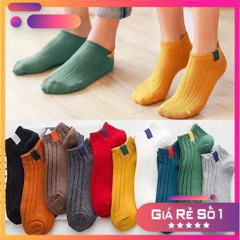 [ SIÊU KHUYẾN MẠI ] Combo 10 đôi tất nữ hàn quốc cổ ngắn
