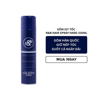 Keo xịt tóc tạo kiểu giữ nếp tóc cho nữ có mùi hương spa quyến rũ R&B Hair Spray Hard, Hàn Quốc 300ml