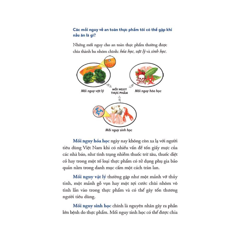 Sách - Nấu Ăn Thông Minh - Tập 2: Đừng Để Thực Phẩm Trở Thành Mối Nguy Hại [AlphaBooks]
