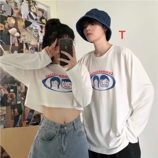 Áo đôi commun chất da cá TTH567