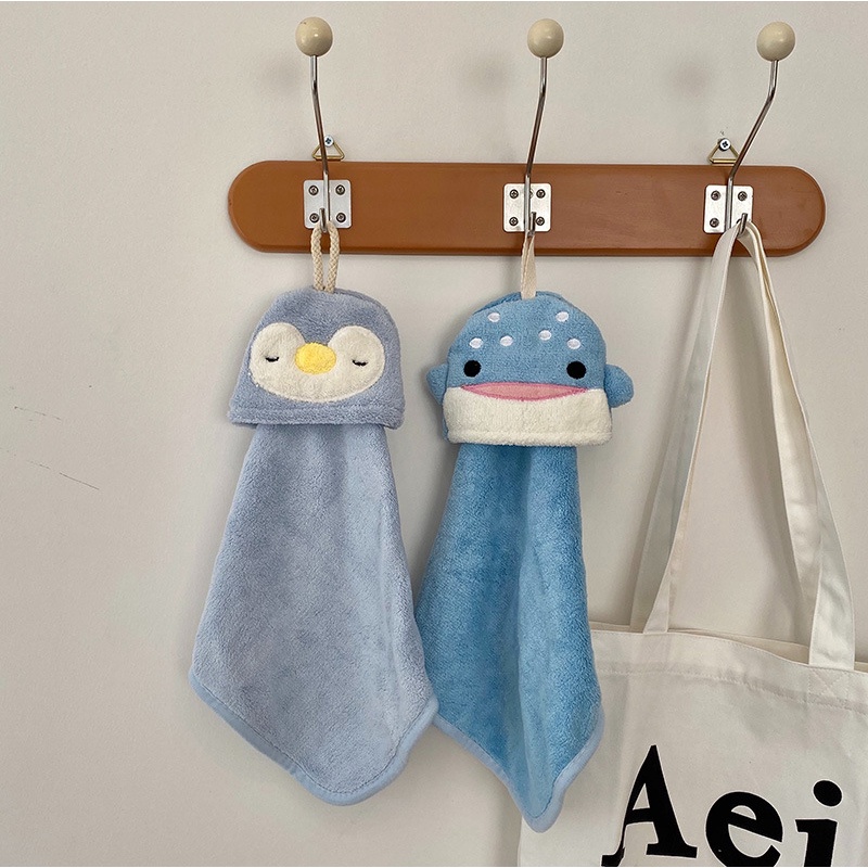 Khăn Lau Tay Cho Nhà Bếp Hình Động Vật Hoạt Hình Dễ Thương