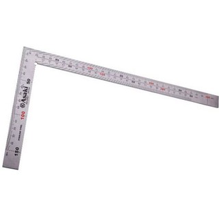 300mm thước eke cơ khí inox asaki ak-2582