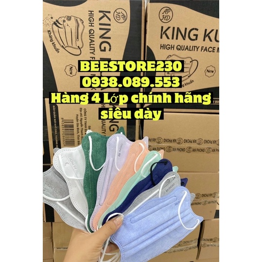 KHẨU TRANG CUA KINGCARB CHÍNH HÃNG DÀY DẶN ÔM SÁT MẶT