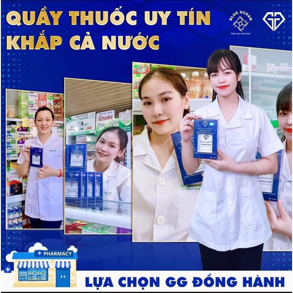 Viên Ăn Ngon GG Gorgeous Gain Giúp Ăn Ngon Tăng Cân Ngủ Sâu Cải Thiện Hệ Tiêu Hoá Ăn Ngủ Sâu An Toàn Không Tác Dụng Phụ