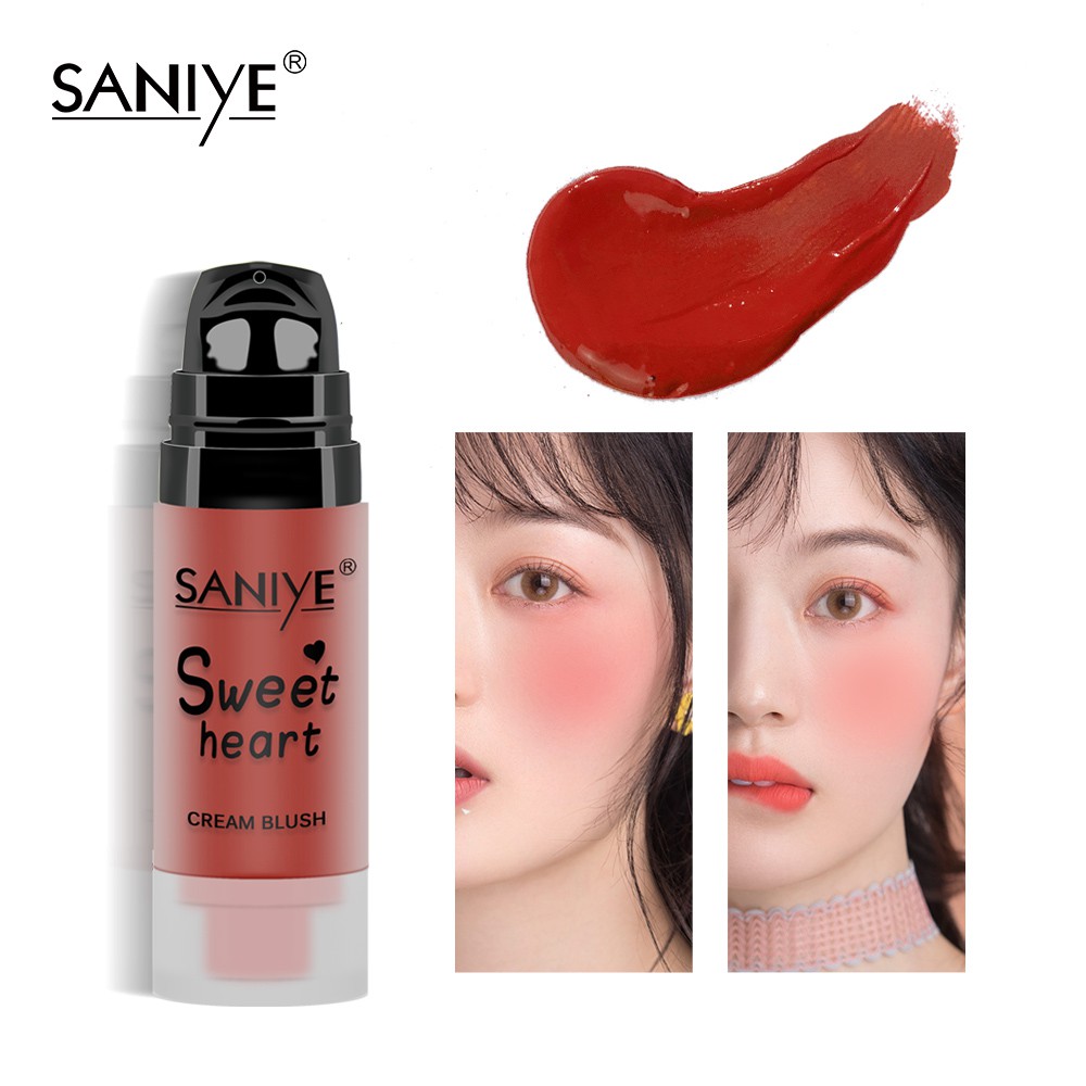 SANIYE Má hồng dạng lỏng kháng nước dưỡng ẩm làm sáng màu da lâu trôi R1204 | BigBuy360 - bigbuy360.vn