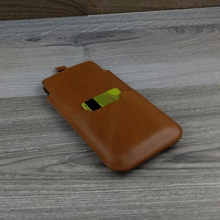 Bao Da Dây Rút Iphone 6 plus / 7 plus / 8 plus Da Bò