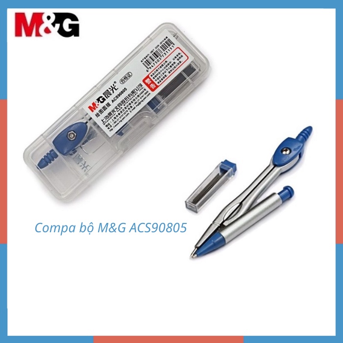 Compa sắt - Compa chì kim - Compa bộ M&G ACS90803 / ACS90804 / ACS90805 / ACS90806 / ACS90807 / ACS90808 / AC90809