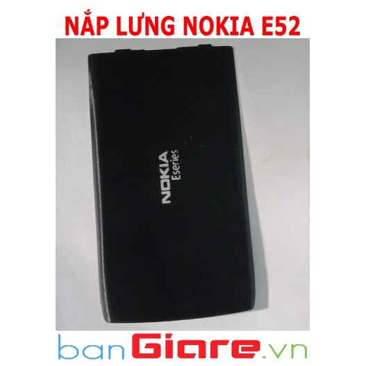 NẮP LƯNG NOKIA E52 MÀU ĐEN