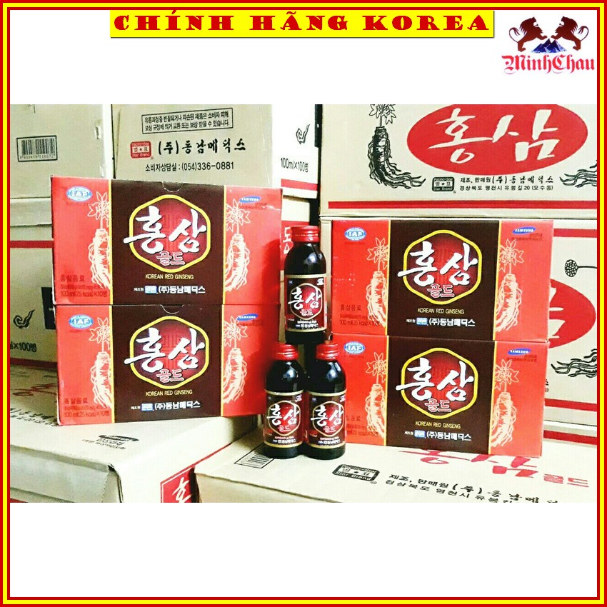 Combo 40 Chai Nước Hồng Sâm Hàn Quốc, minhchau