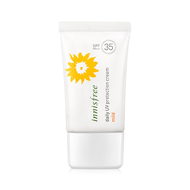 Kem Chống nắng Longlasting ,Mild , No Sebum , Triple Care Innisfree