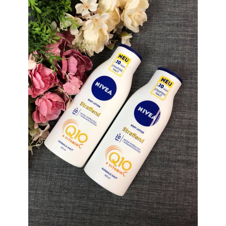 Hàng Đức Dưỡng thể chống lão hóa và nám Nivea Q10 + Vitamin C