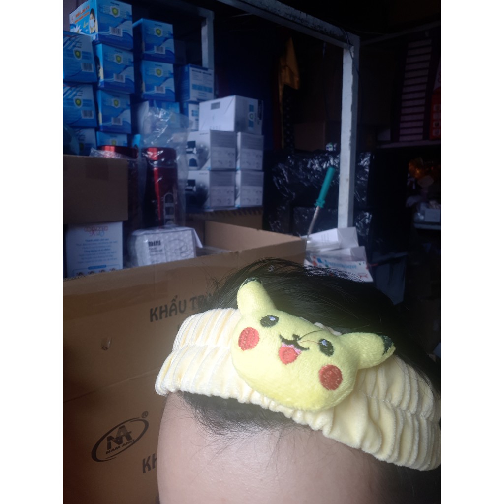 Băng đô hoạt hình pikachu siêu cute dễ thương- GIAO MÀU NGẪU NHIÊN