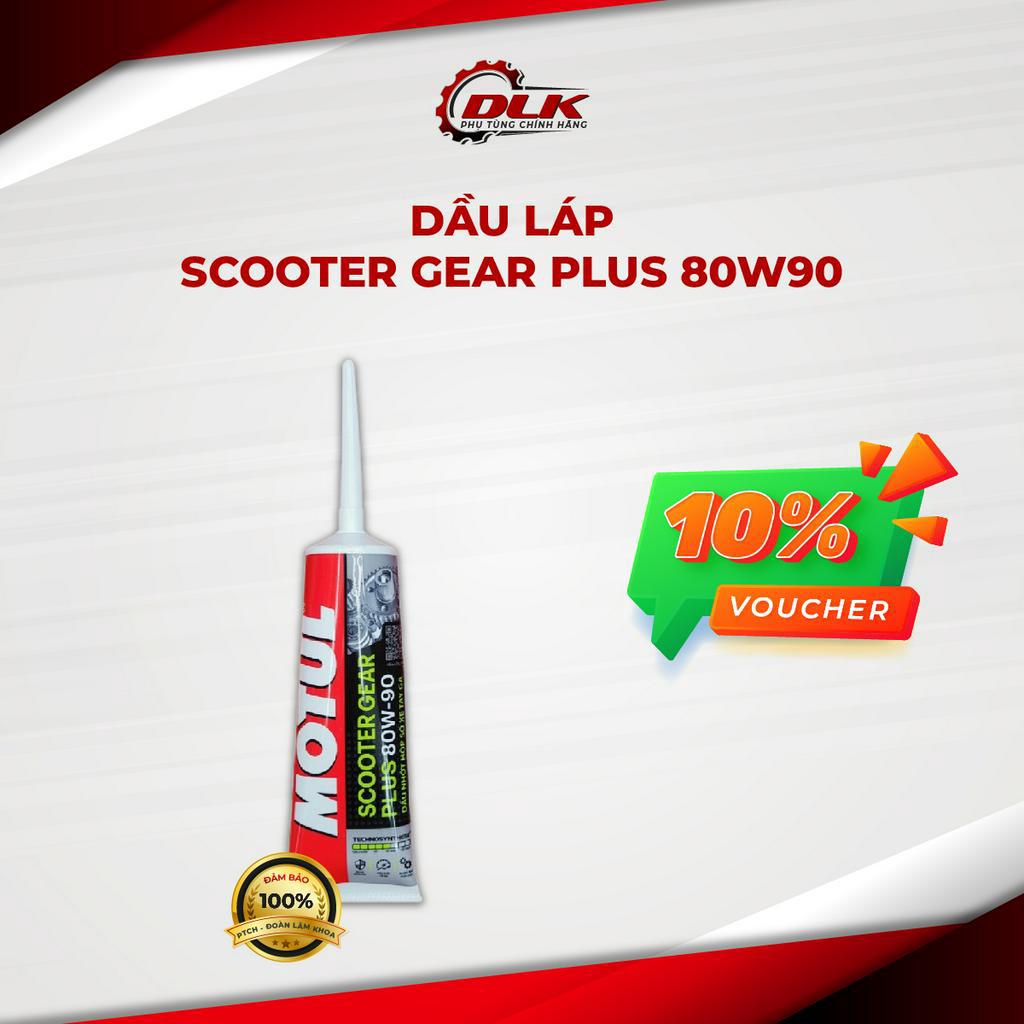 Nhớt Xe Tay Ga Nhớt Hộp Số Motul Scooter Gear Plus - Dầu Láp Motul Tổng Hợp 120ml - Phụ Tùng Chính Hãng