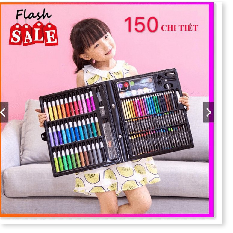 Bộ Tô Màu 150 Chi Tiết Cho Bé Thỏa Sức Sáng Tạo