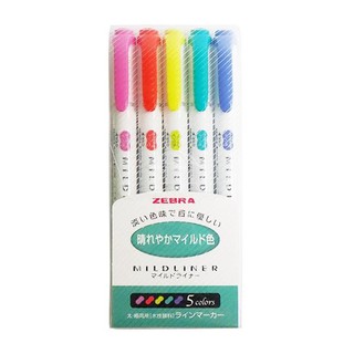 Bộ bút dạ hightlight Zebra Mildliner