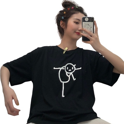 Áo Phông Cộc Tay GOUS OFFICIAL MINE Chất Liệu Cotton Mịn Thấm Hút Mồ Hôi Form Rộng Thoải Mái - 10121