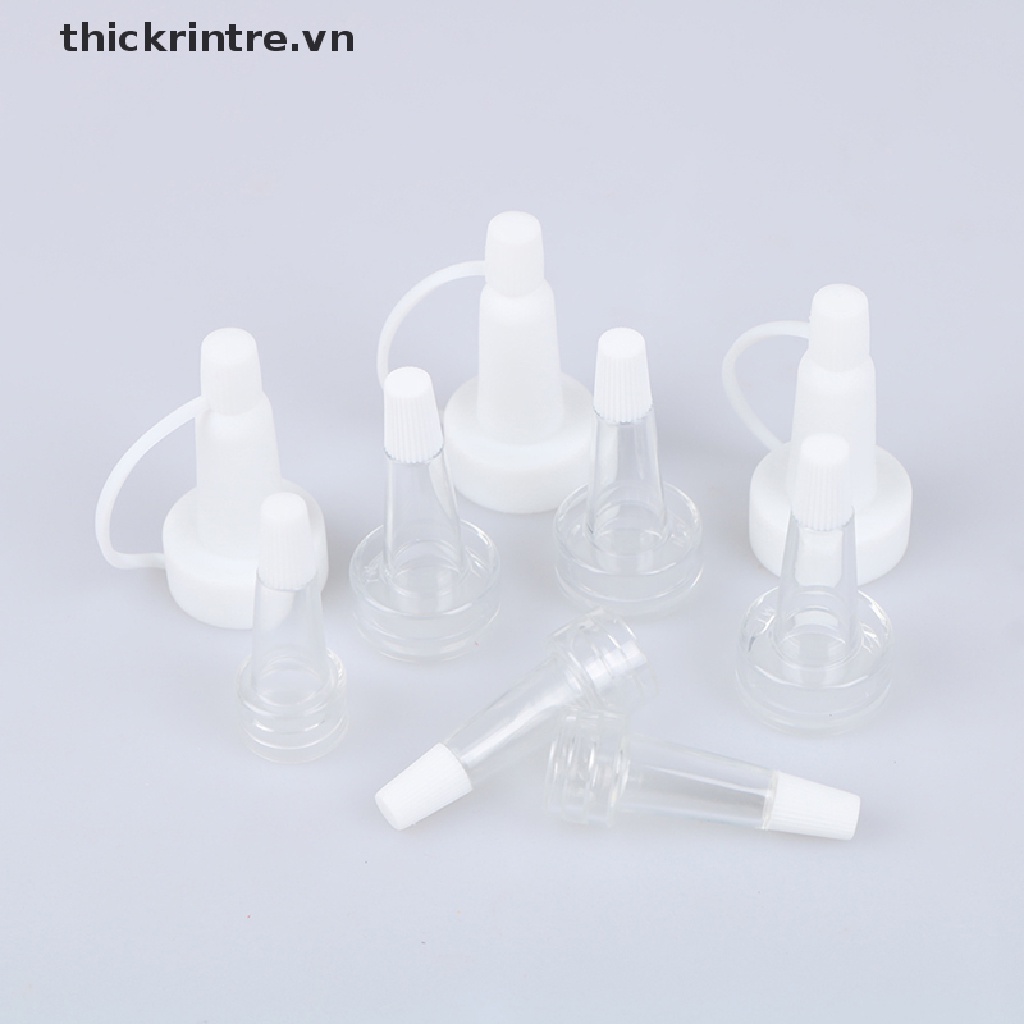 Set 10 Nắp Đậy Ống Hút Nhỏ Giọt Bằng Silicone Trong Suốt