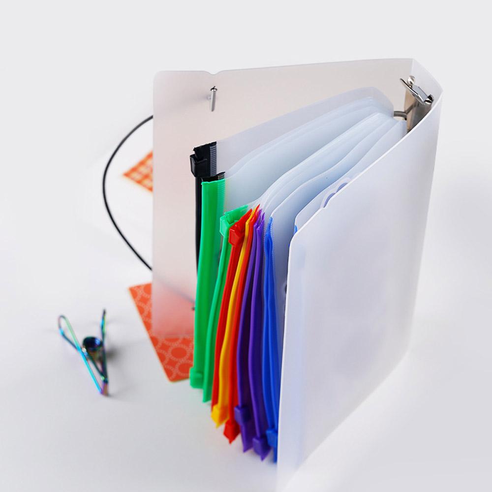 CHOOKEY Túi Đựng Tài Liệu Khổ A5 A6 Bằng PVC Tiện Dụng Cho Văn Phòng / Trường Học