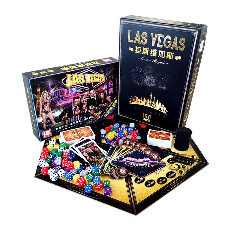 Bộ Trò Chơi Board Game Las Vegas Hoàng Gia Toy's House