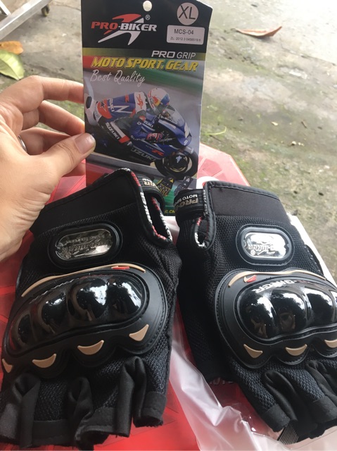 bao tay cụt ngón pro-Biker