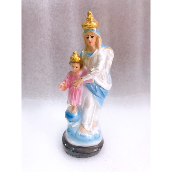 Tượng công giáo - Tượng Đức Mẹ La Vang Cổ mini 12cm