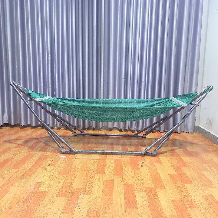 Giao Hỏa Tốc 1-2h Bộ Võng Xếp Thu Trang Phi 32 sơn tĩnh điện dành cho người lớn và em bé Gồm Khung  phi 32+Lưới Võng