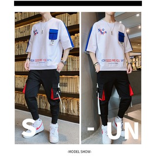 (Hàng Hot 2020 )Đồ bộ/quần áo thể thao/ Bộ Quần áo thể thao hai màu cực ngầu