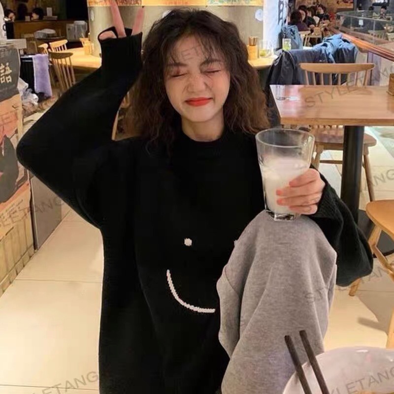 [Có Video Thật + Ảnh Thật] Set Đồ Áo Mặt Cười Quần Jogger Dáng Xuông Chất Nỉ Ngoại Đẹp Mã 587 - Daisy Clothings | BigBuy360 - bigbuy360.vn