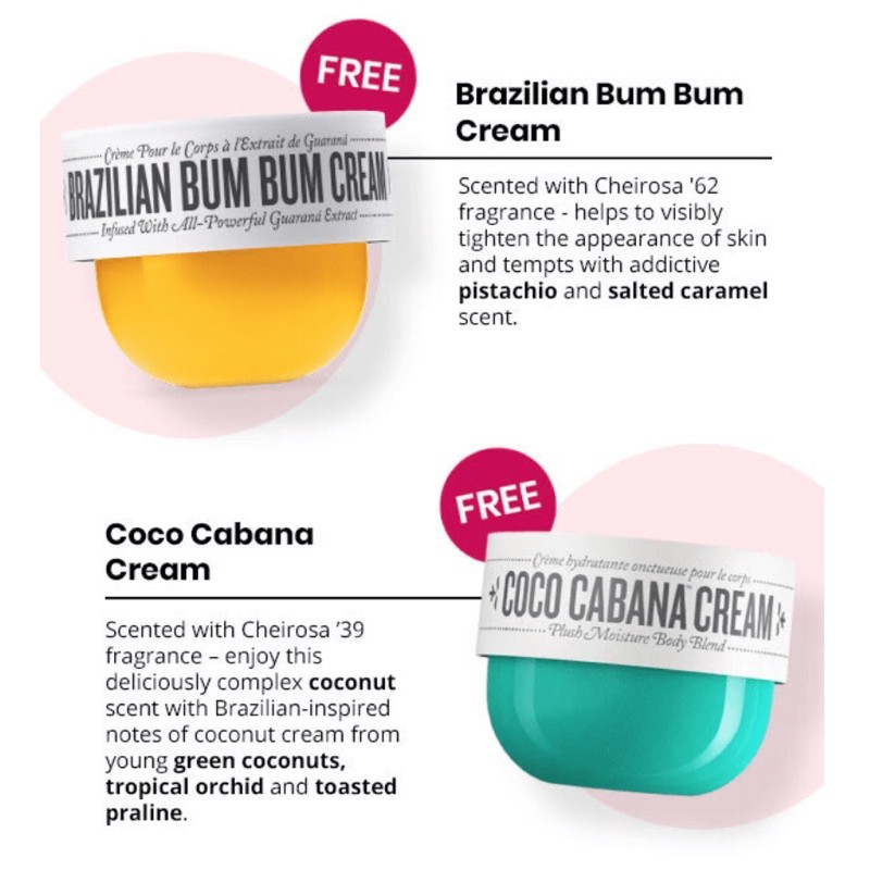 ☀️ Kem dưỡng săn chắc vùng mông Sol de Janerio Brazalian Bum Bum cream