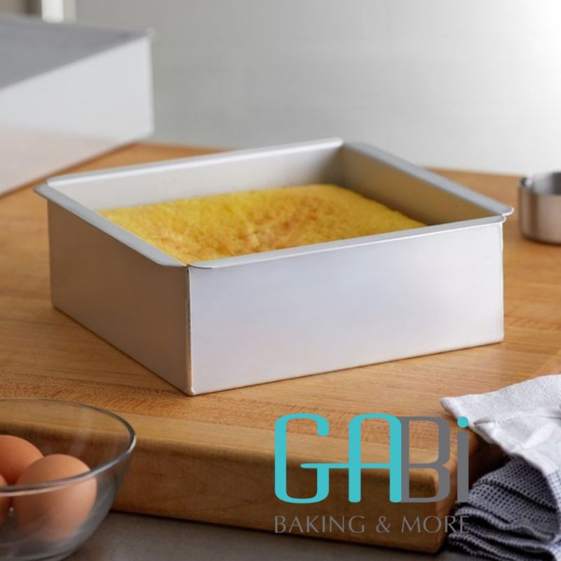 Khuôn nhôm đúc vuông đế liền 15-20cm