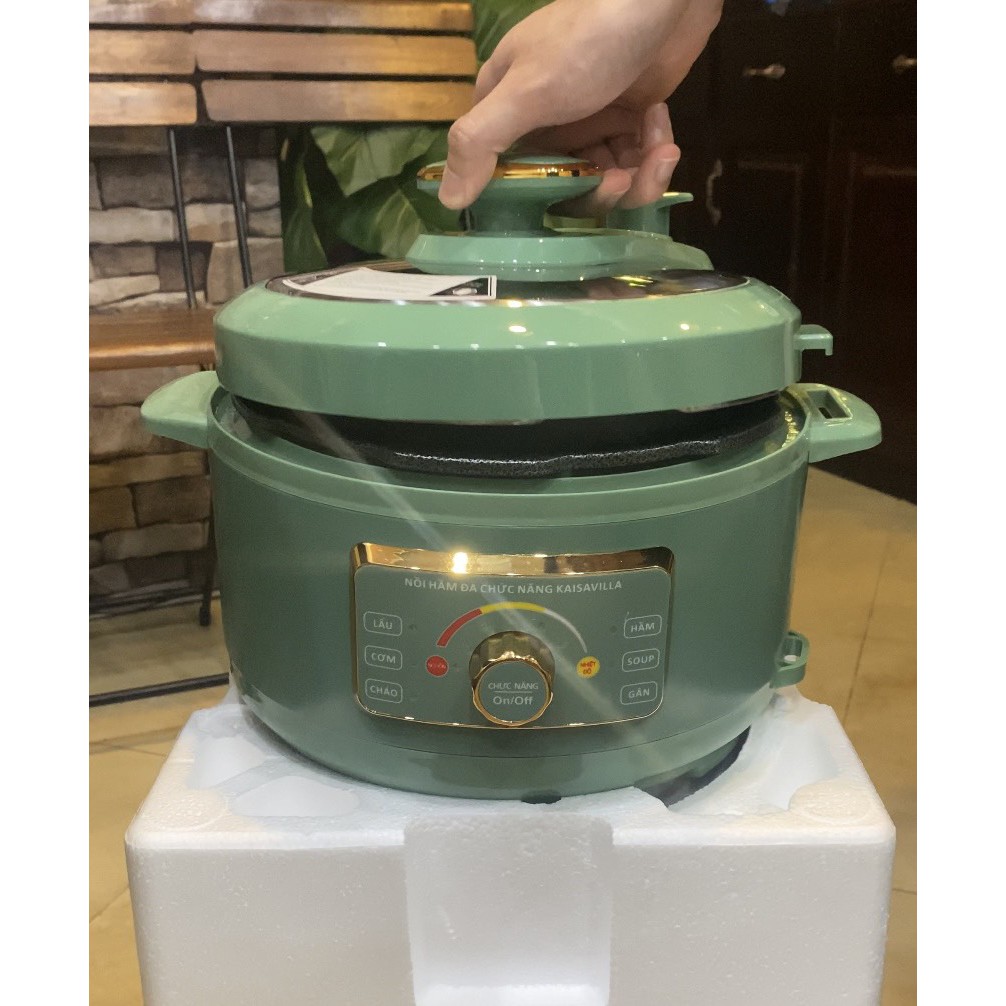NỒI ÁP SUẤT/ NỒI HẦM CHÁO/ NINH XƯƠNG/ NẤU CƠM KAISA VILLA 3.5L KV-9031