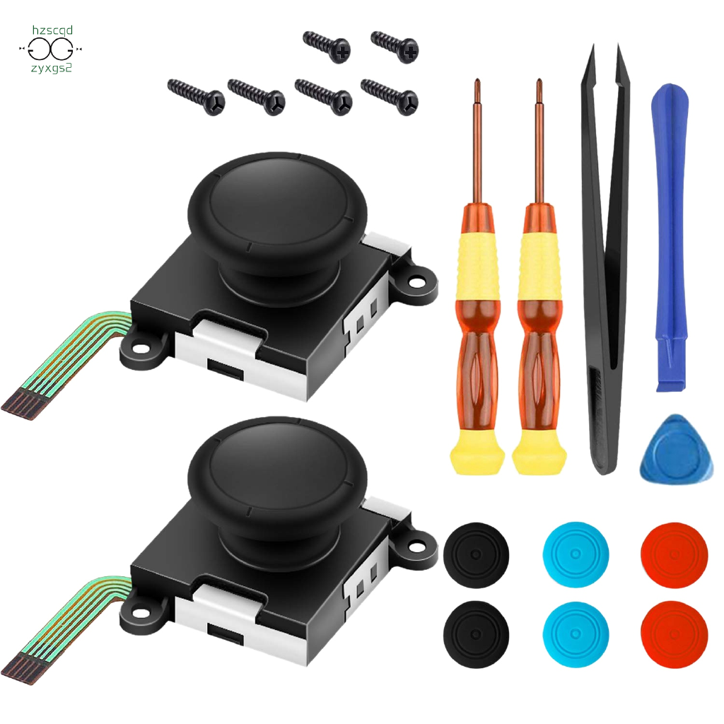 Set 2 bộ sửa chữa điều chỉnh tay cầm chơi game Nintendo Switch 3D và công cụ chuyển đổi bên trái Joycon Full Ns