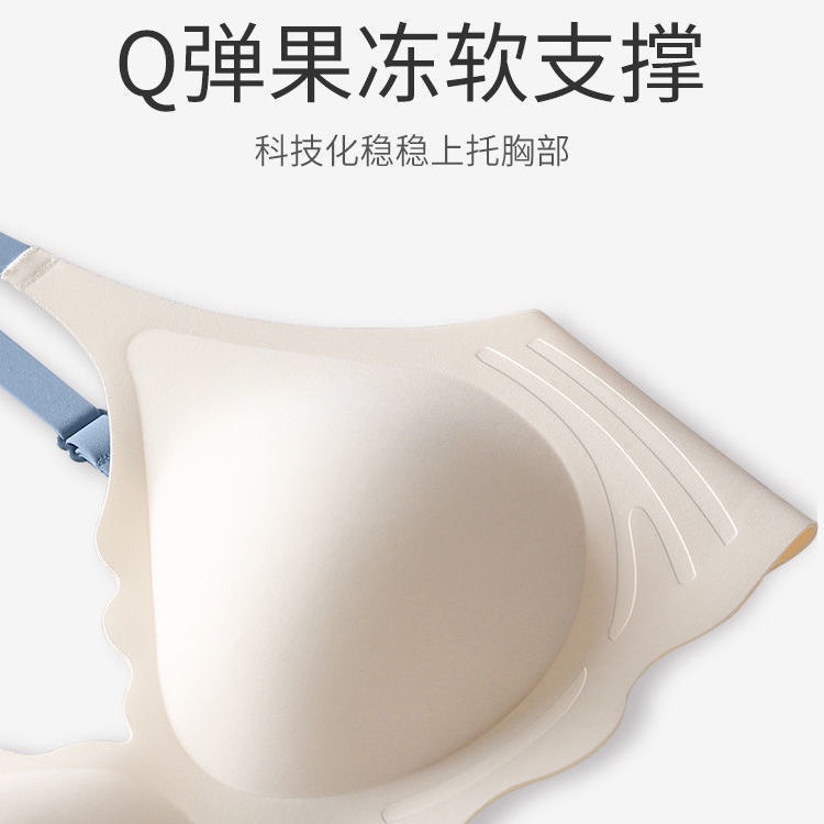 Áo Lót Thể Thao Hình Chữ U 3D Siêu Mỏng Không Gọng Thép Thoải Mái Chống Sốc Cho Nữ