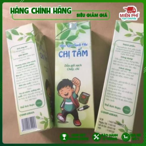 Dầu gội mẹ Tấm trị chấy , trứng nấm da đầu