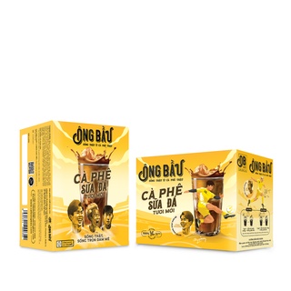 Hộp cà phê sữa đá tươi mới ông bầu obsđtm240ak hộp 240g – thương hiệu nutifood – azkids mall