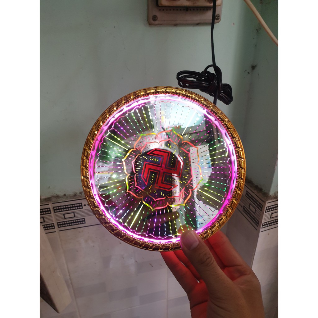 Đèn hào quang hoa sen 22cm và 25cm