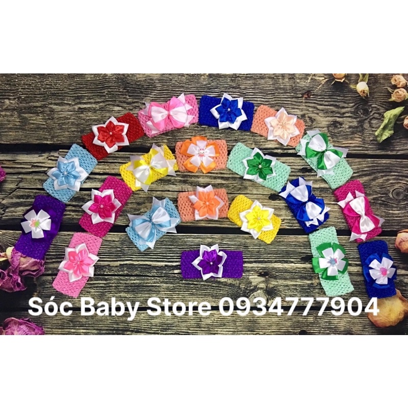 Băng đô / Turban dành cho bé gái rất xinh xắn