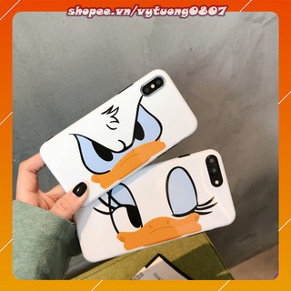 ỐP CẶP ĐÔI ỐP IPHONE XR 11 PRO S.A.M.S.U.N.G  O.P.P.O  X.I.A.O.M.I  V.I.V.O  MẪU VỊT DONALD NAM NỮ