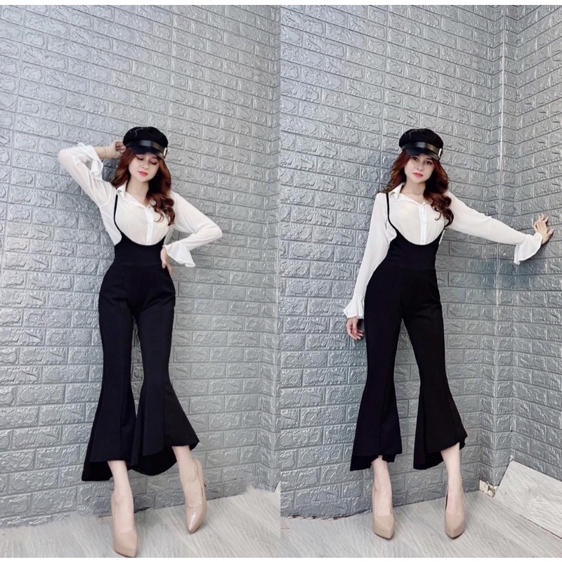 quần yếm đuôi cá